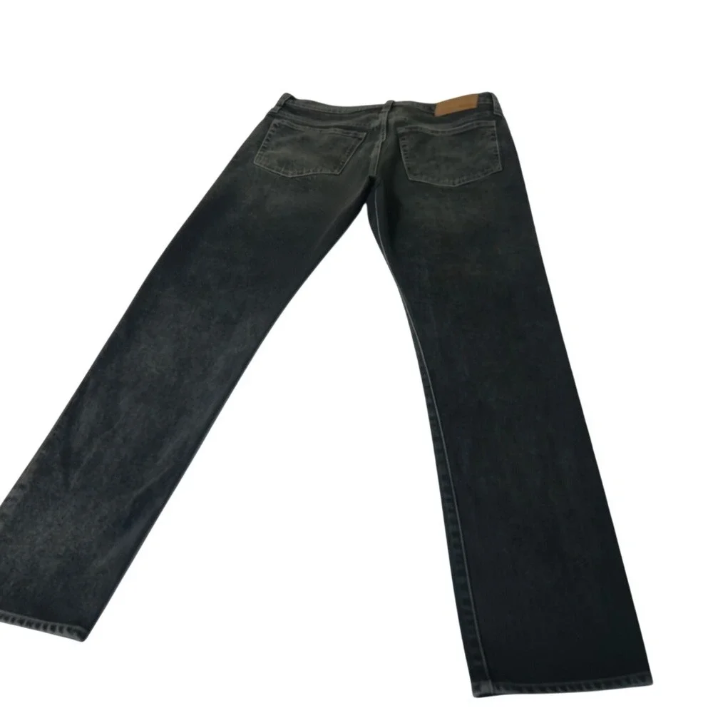 Madewell Jeans Mens‎ 34x34 Black Slim Fit Faded Dark Wash Denim Pants